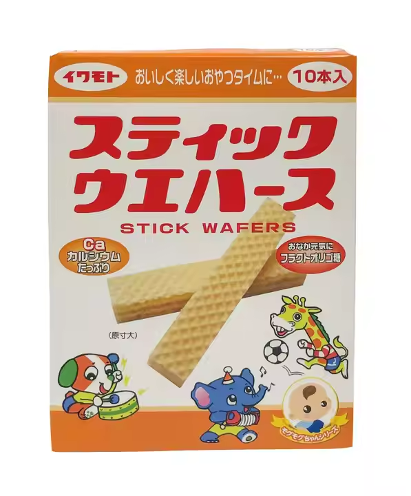 Wafer Strawberry Biscuits Stick Line Custom Imported Children Sweets Crispy Snacks